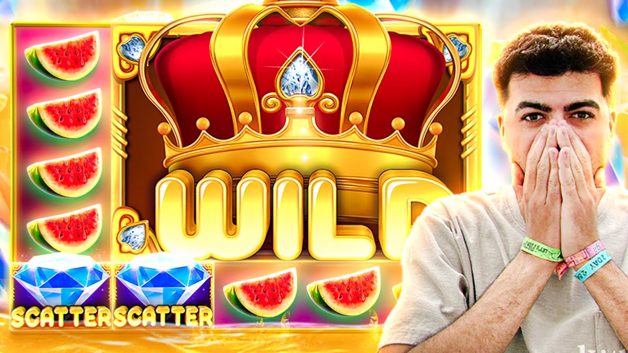 INSANE HIGH ROLLER JUICY FRUITS SPINS PAY HUGE!