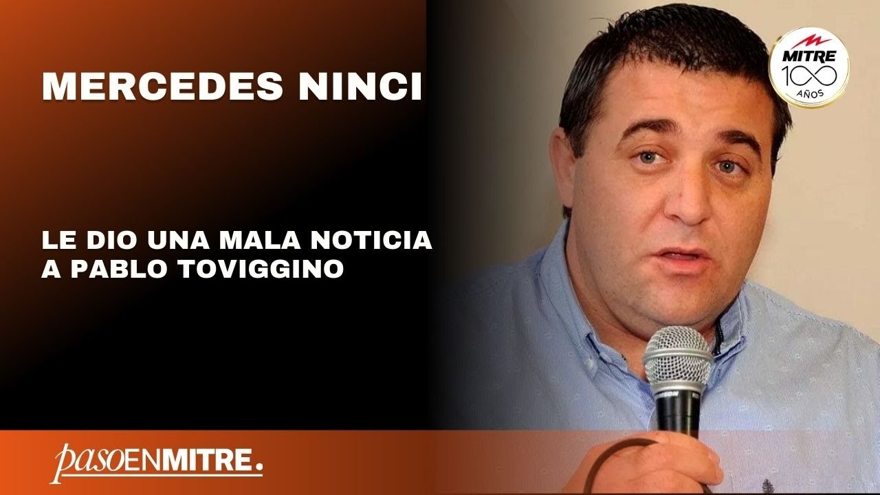 Mercedes Ninci le dio una mala noticia a Pablo Toviggino en vivo en Radio Mitre