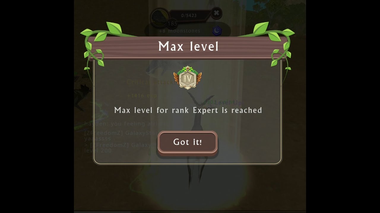 Reaching Fox Lvl 200! - Wildcraft - GalaxyWolf - [Shout out to @haipathy !]