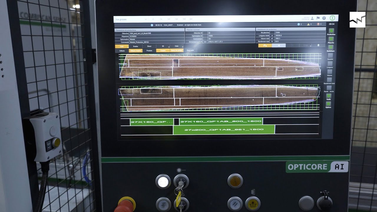 WEINIG SUCCESS STORIES | Grâce aux scanners IA, un rendement matière plus élevé à la scierie Mutelet