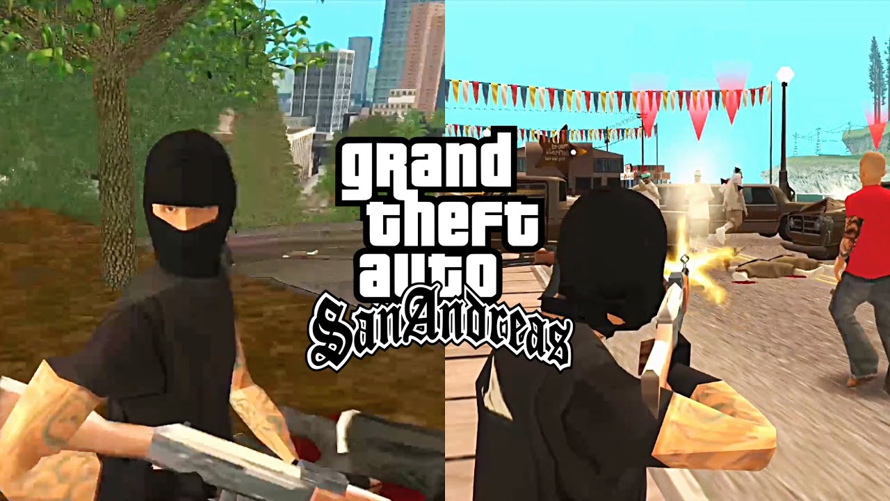 GTA San Andreas Gameplay - DYOM mission - Da Nang Boys Mission Pack