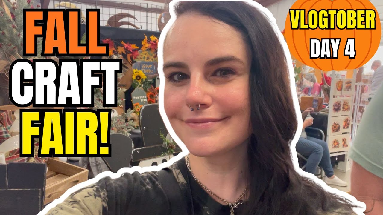 Осенняя ярмарка ремесел + ужин в Olive Garden (Vlogtober, день 4)