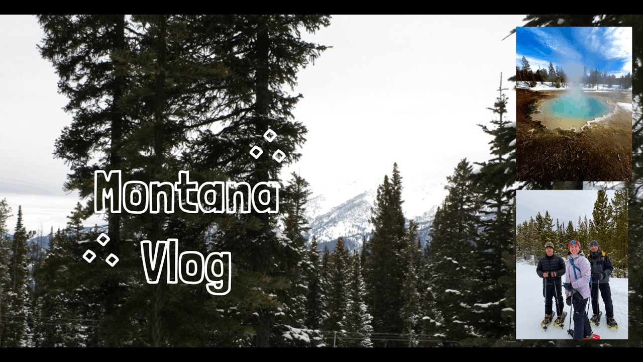 Winter Montanta Vlog (Big Sky, Yellowstone, and more!)