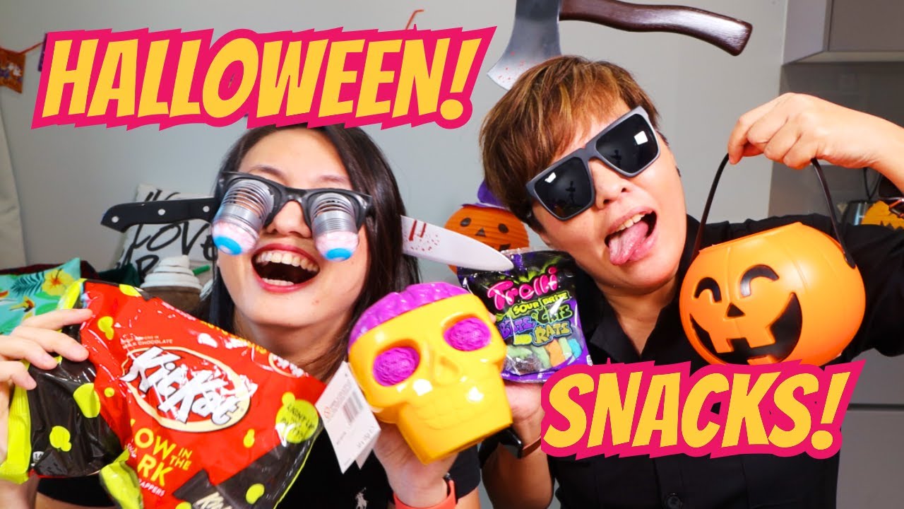 TRICK OR TREAT! Singaporeans Reveal Halloween Snacks & Candies! // Snacks Reveal