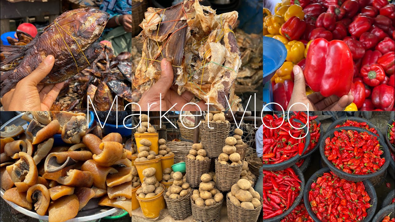 Nigeria Market Vlog: What I Got For 60k | Current Cost of Foodstuff In Lagos Nigeria| September 2023