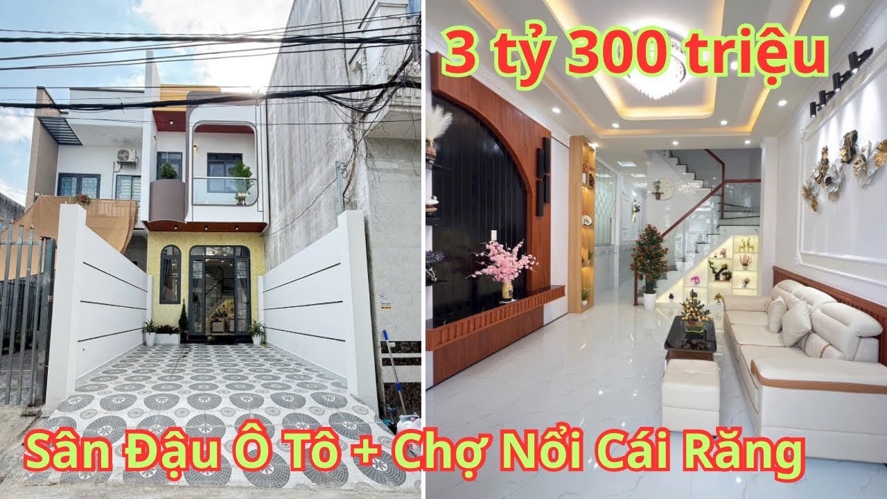 Chỉ 3 tỷ 300 triệu , Có Ngay 01 Căn Nhà Cách Chợ An Bình Cần Thơ 1Km , Gần Đầu Đường