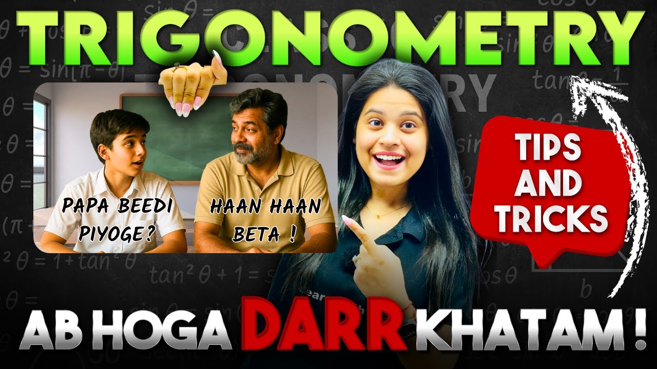 Trigonometry Itni Easy Kabhi Nahi Lagi – Class 10 Must Watch!” | Mansi Ma'am