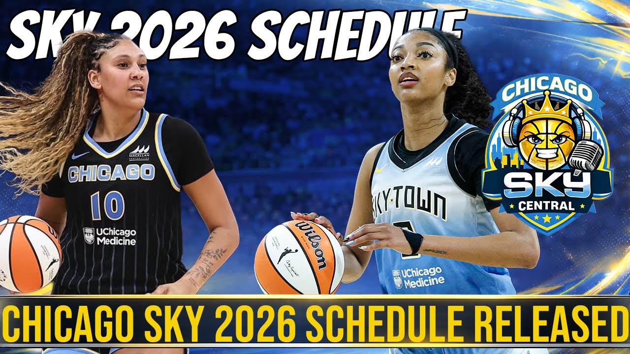 Расписание игр команды Chicago Sky на 2026 год + Энджел Риз рассказывает о своем будущем 👀