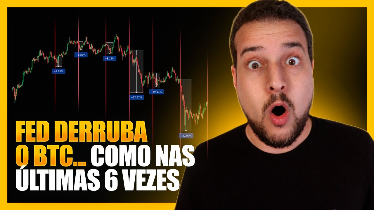 🚨 BITCOIN VOLTOU PRO PADRÃO DE BAIXA?
