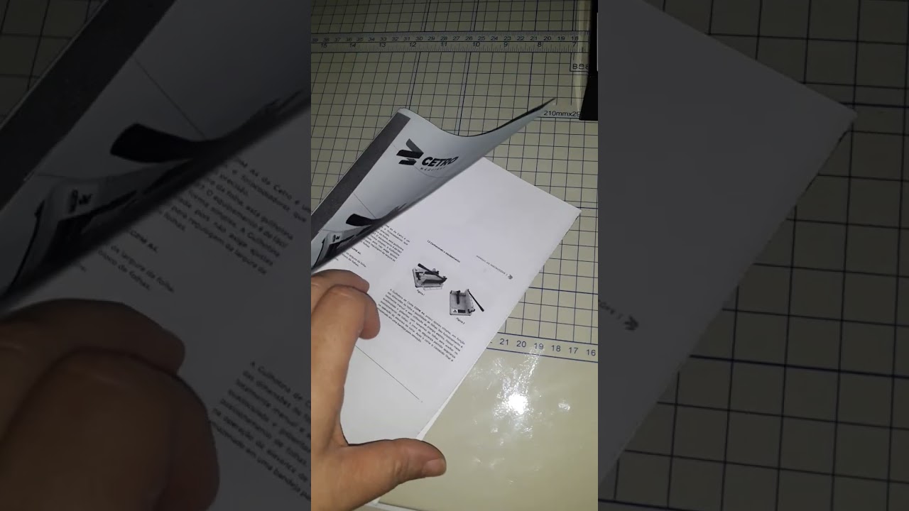 Como usar Guilhotina Semi Industrial Cetro, Kelter ou outra marca