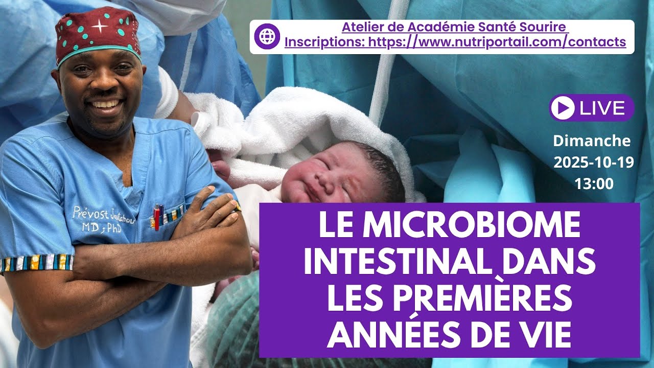 🔴 Le Microbiome Intestinal durant les Premières Années de Vie.