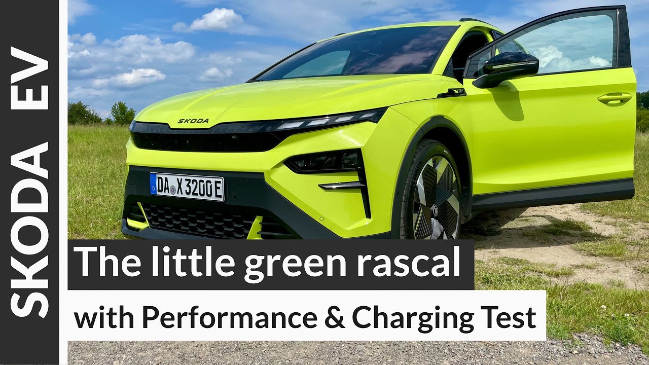 Skoda ELROQ RS in a detailed everyday test: Design, space, performance, charging, driving