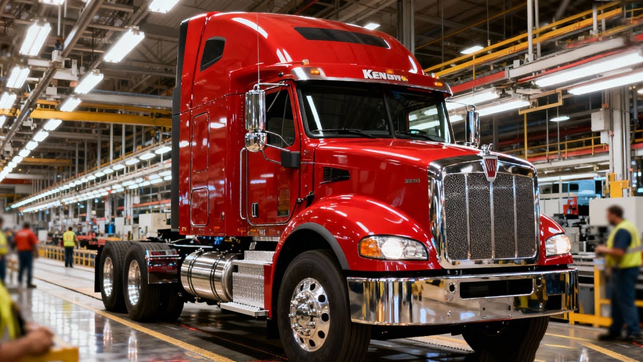 Inside the Kenworth Factory — How America’s Toughest Semi Trucks Are Built
