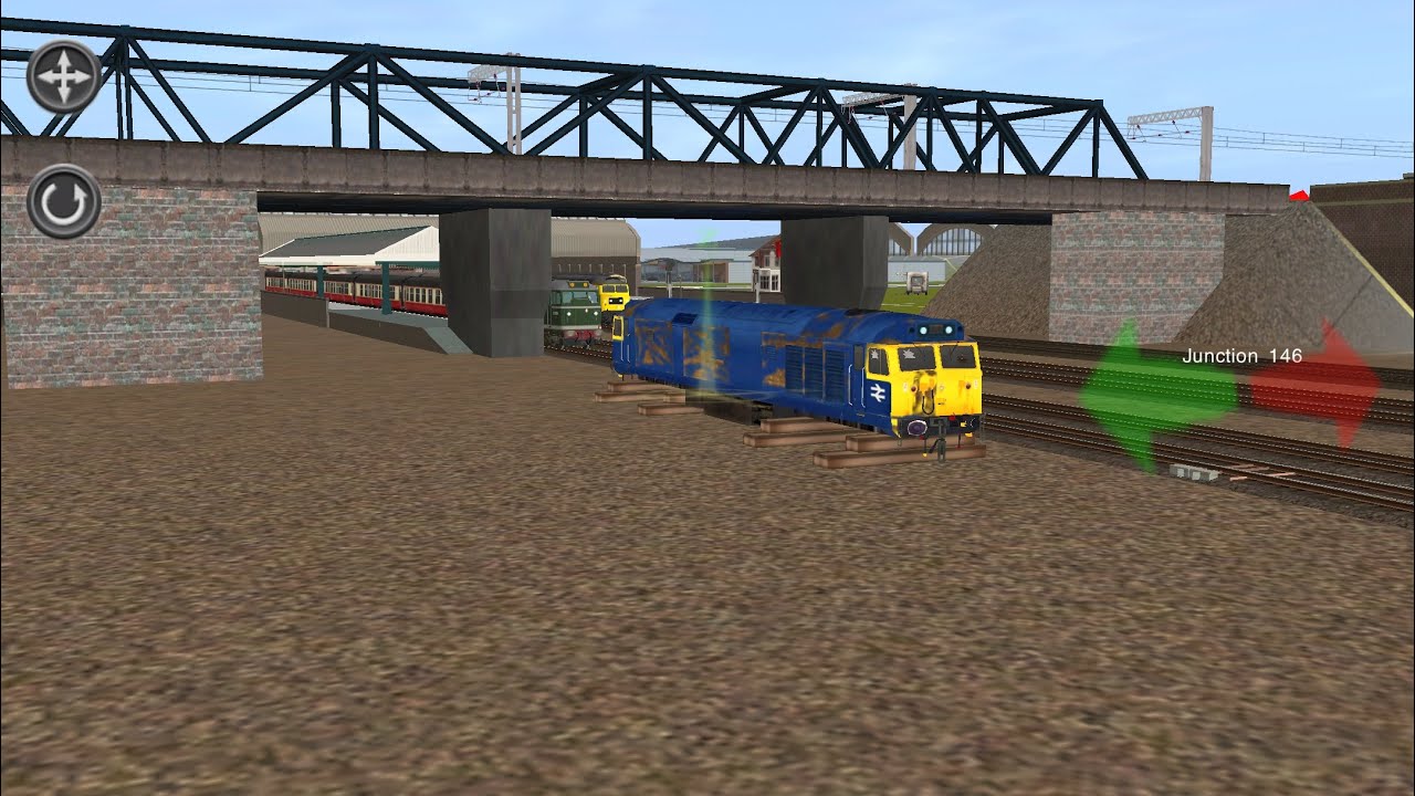 New route in progress in Trainz simulator 2