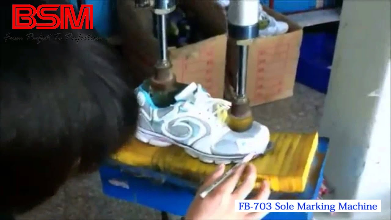 Sole Marking Machine - Sole Marking Machine - Shoe Sole Marking Machine
