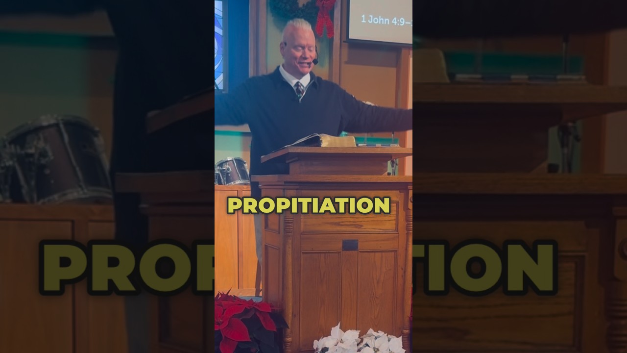 PROPITIATION! What is it? The greatest gift we could ever receive. Thank You Jesus!