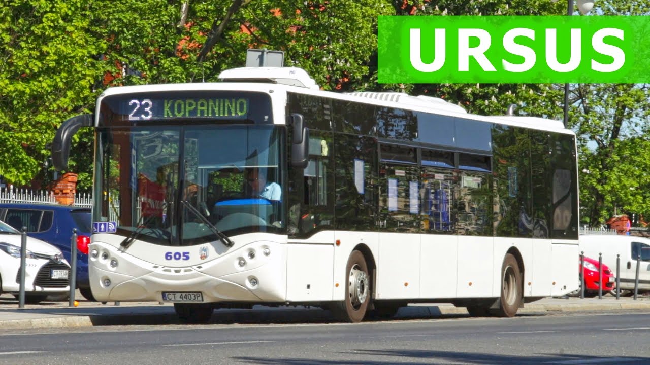 Nowy polski autobus Ursusa / Ursus - New Polish diesel bus