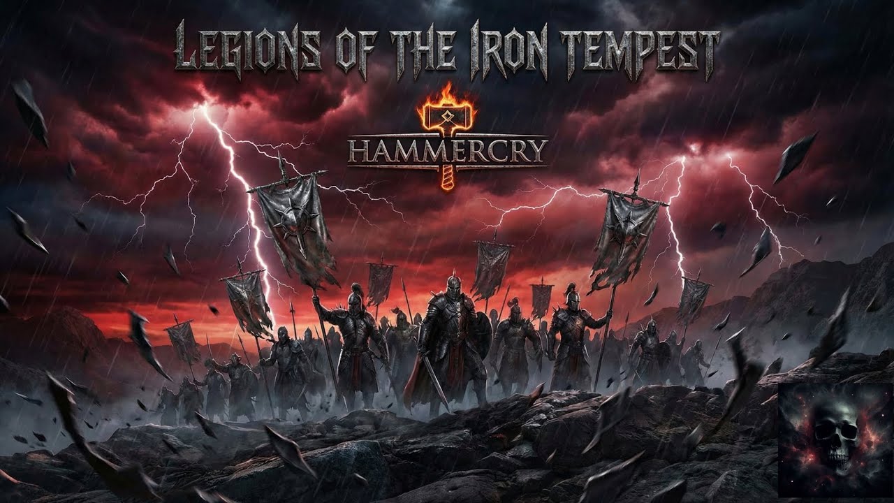 Hammercry  -  LEGIONS OF THE IRON TEMPEST   ( Heavy Metal Epic ) 