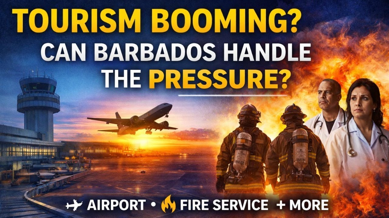 TOURISM BOOMING? AIRPORT STRAIN. BIMPAY. CUBAN DOCTORS. FIRE SERVICE