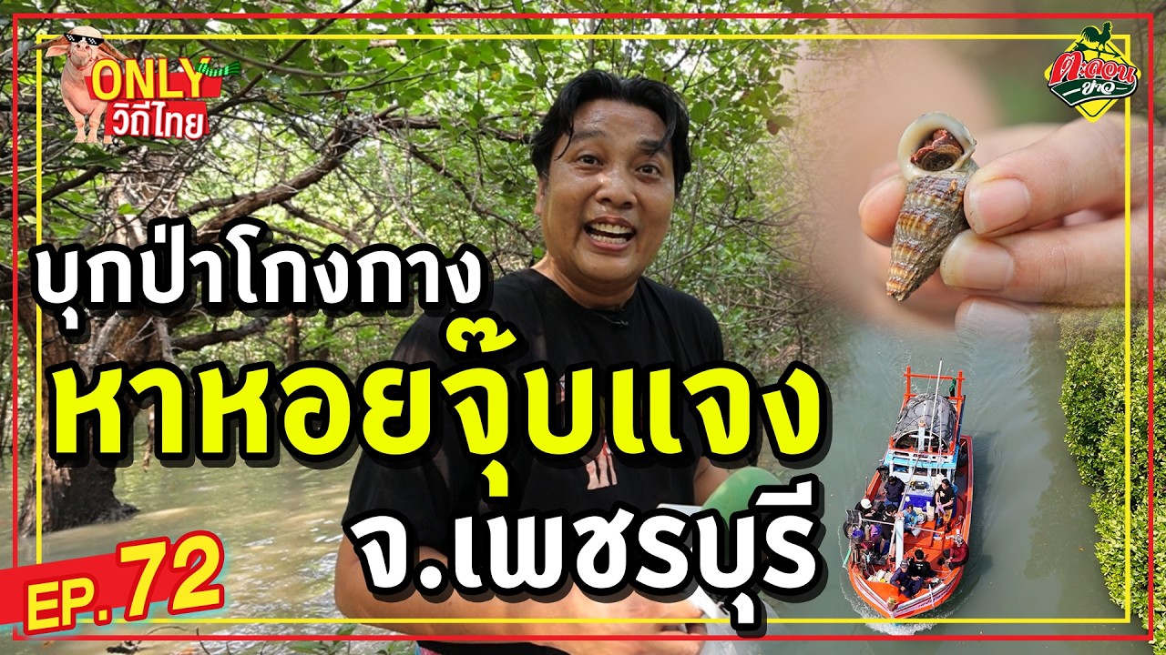 เมนูบ้านๆ รสเด็ด ที่ต้องออกเรือตามล่ากว่าจะได้กิน | Only วิถีไทย EP.72