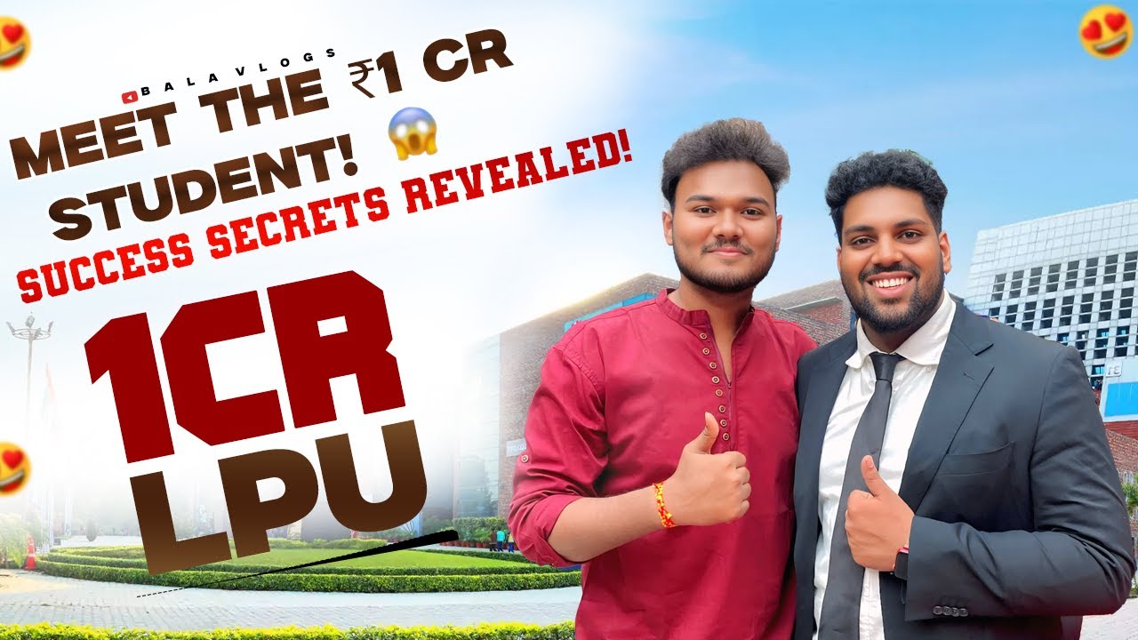 LPU lo Telugu Abbayi ₹1 Cr Job Gelichadu |Full Success Journey!#telugu#LPUPlacementDay #1CrPackagezz