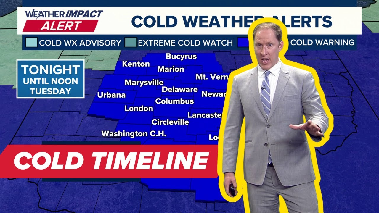 'Several more days of these frigid conditions' - Weather Impact Alert for extreme cold