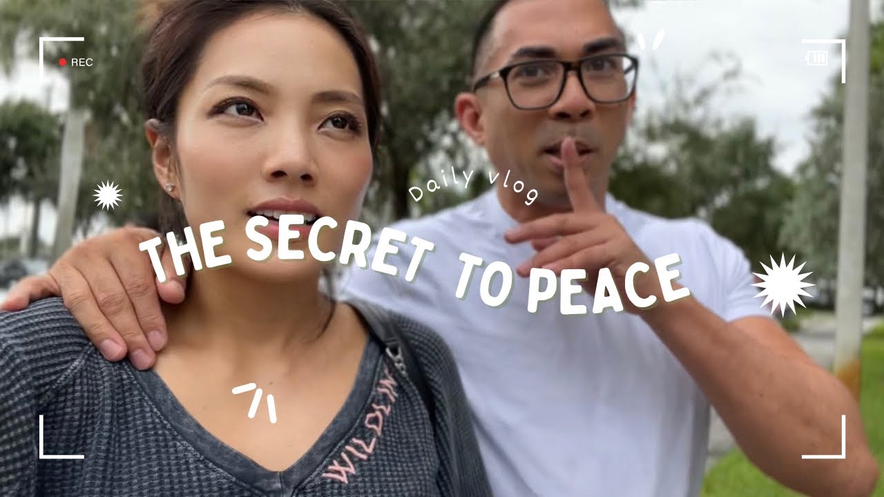 The Secret to Peace જ⁀➴  vlog by Patricia San Pedro