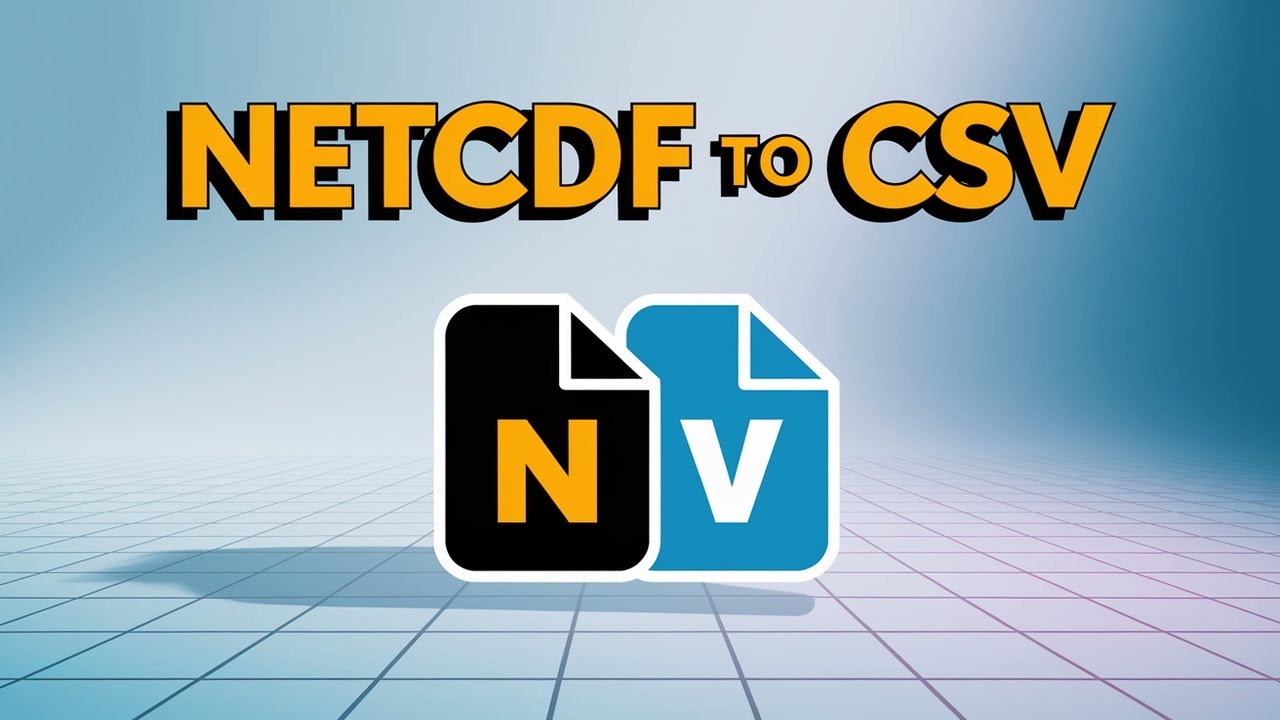Converting netcdf file to csv file using Python