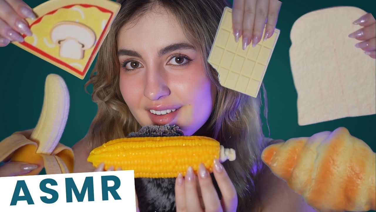 asmr COMIENDO COMIDA FALSA (Fake FOOD) Ale ASMR español