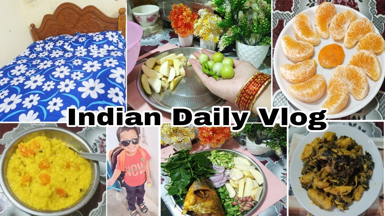 ছাদ বাগানের কাঁচাটমেটো,সিম,শাক,আলু,মাছের মাথা দিয়ে মজাদার রেসিপি শেয়ার করলামDailyVolg.