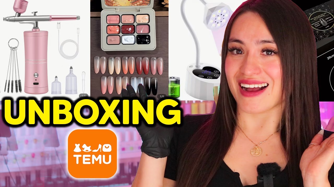 TEMU NAIL HAUL | productos de UÑAS