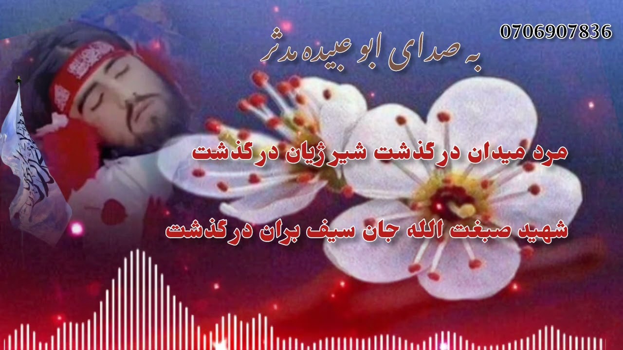 صدا ابو عبیده مدثر) مرد میدان در گذشت شیر ژیان در گذشت 