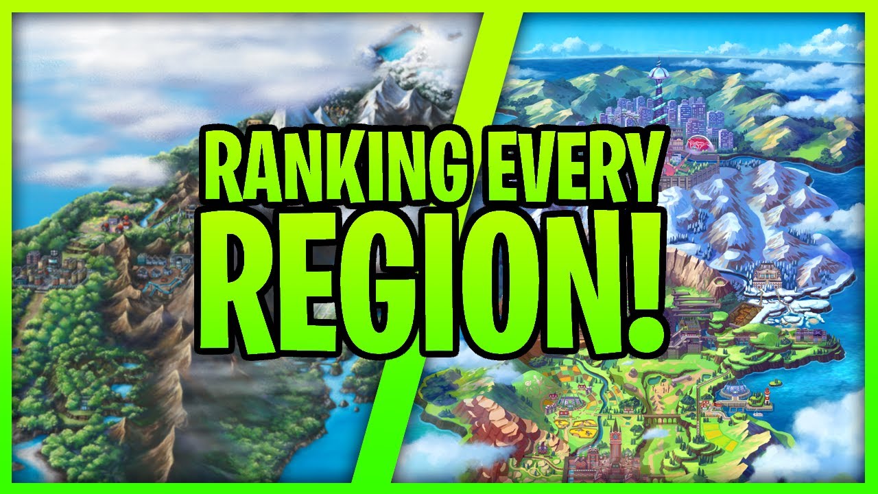 Ranking All 8 Core Pokemon Regions!