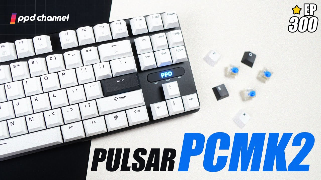 🇰🇷 Rapid Trigger , Quick Tap และ 8K !!  รีวิวคีย์บอร์ด Pulsar PCMK2 HE TKL ⚡ [EP.300 ppd review]