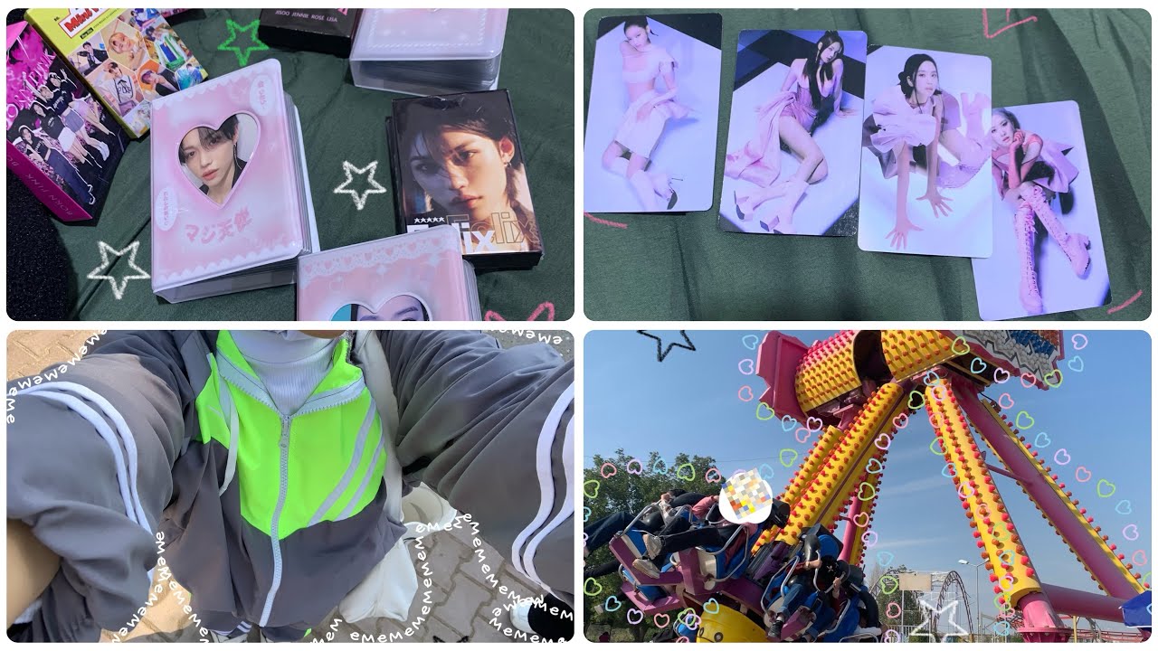 انبوكسنق ☍﹏ 、｡سفره مدرسيه💗🥹 انبوكسنق فوتوكارد بلاك بينك ستراي كيدز ⠀   ꒰͡𑁬 ִ ᡣ ︠. ༚̡.ׅ ֯💗😭
