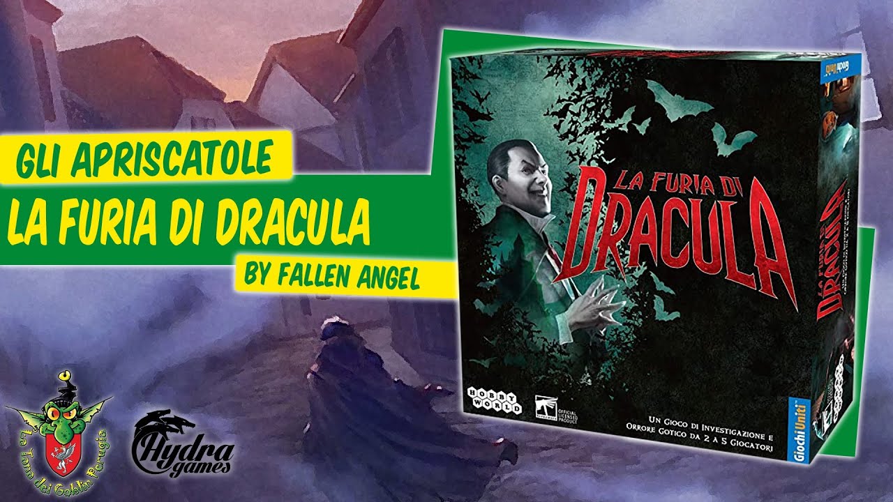 La Furia di Dracula 3a ed. unboxing [Gli Apriscatole]