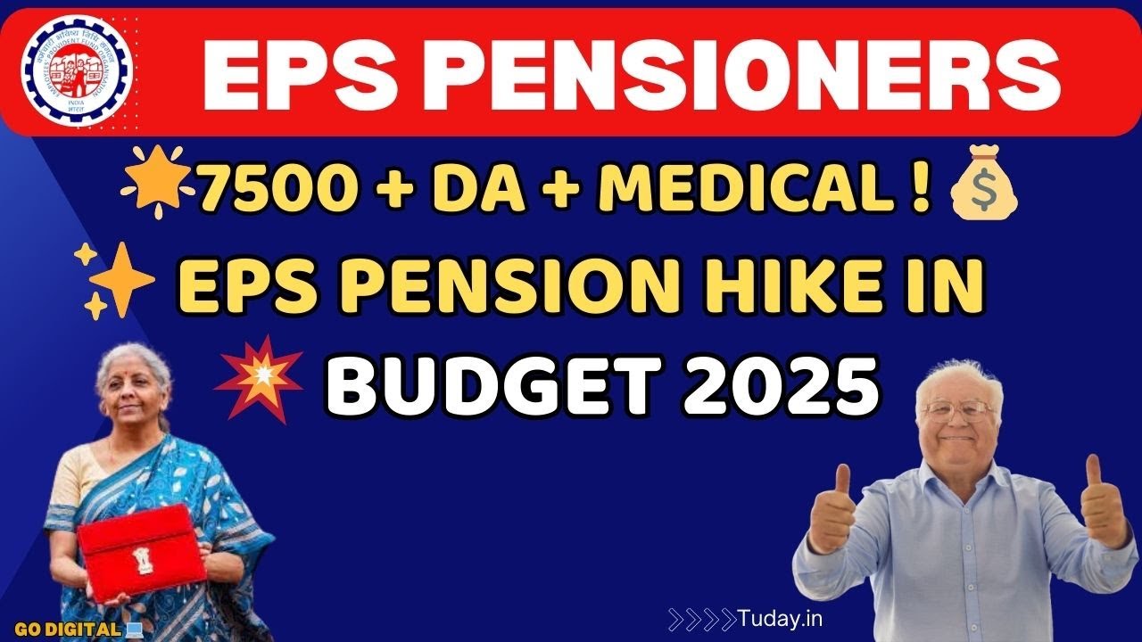 EPS 95 Minimum Pension Hike Bill in Budget 2025 for Pensioners