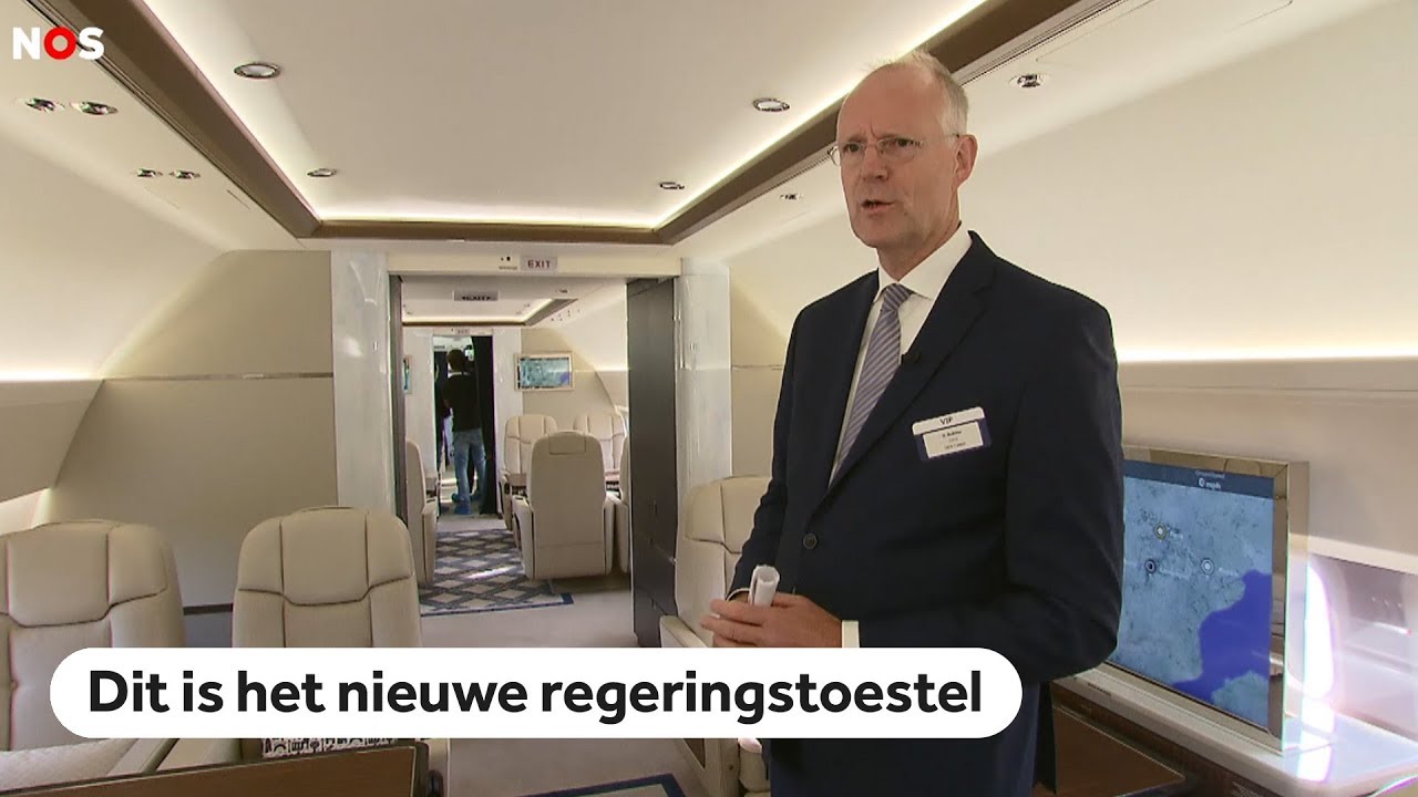 VLIEGEN: Dit is het nieuwe regeringsvliegtuig voor koning en kabinet
