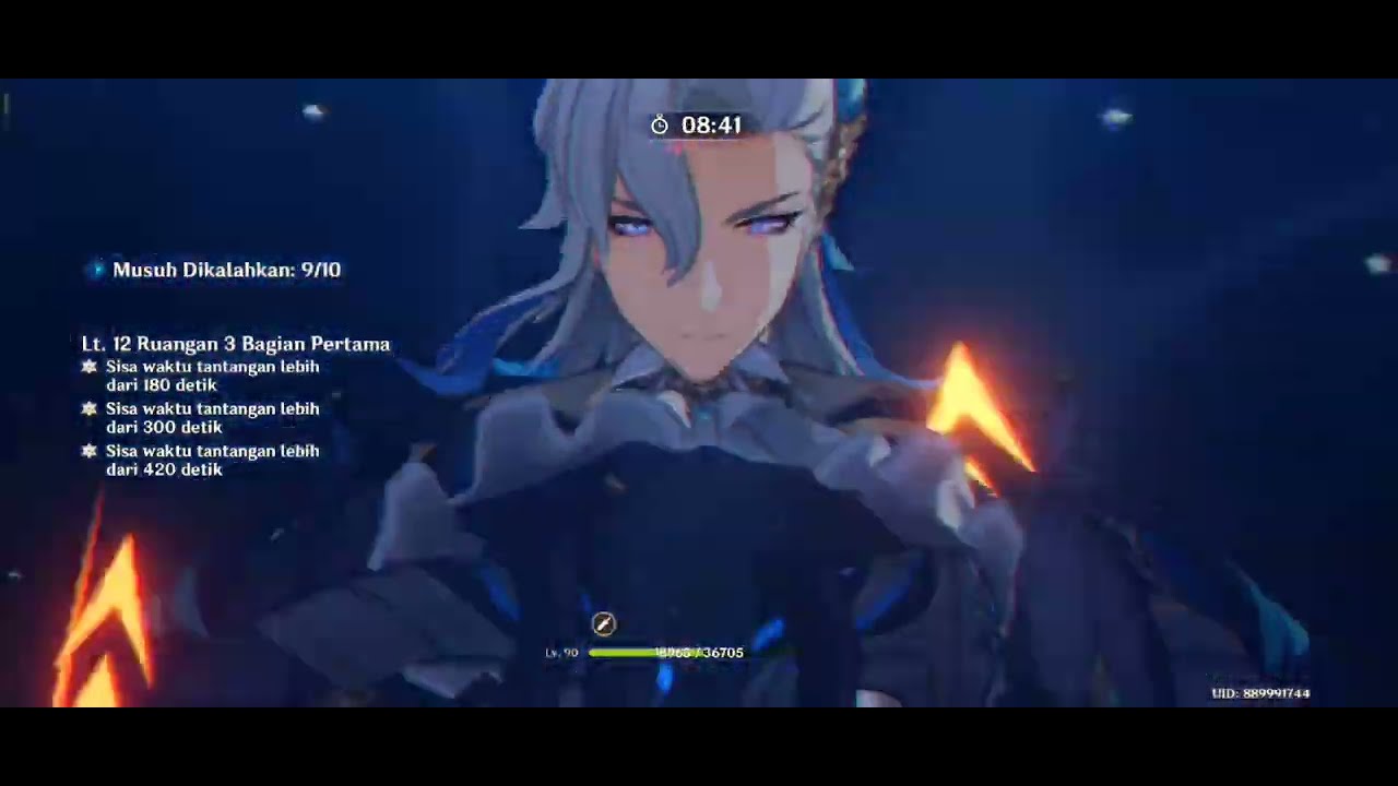Simpel! Neuvillette dan Arlecchino Ratakan Floor 12 Spiral Abyss 4.6! - Genshin Impact