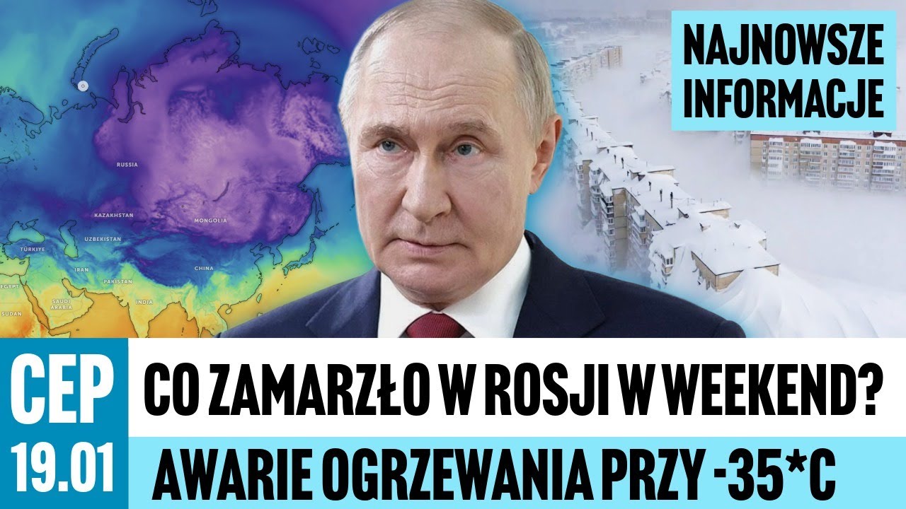 CEP - Rosyjska infrastruktura nie wytrzymuje tej zimy.