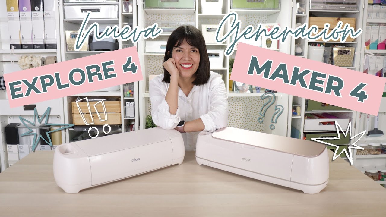 Nueva Generación Cricut - Explore 4 + Maker 4