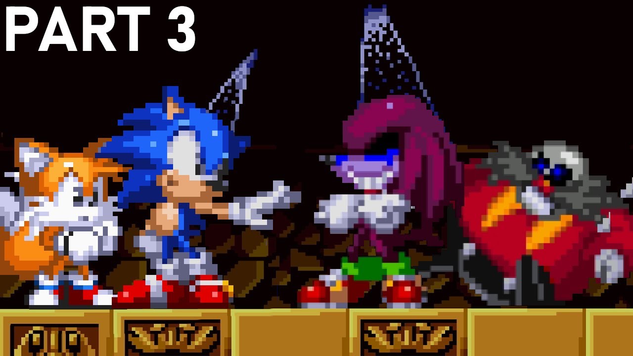 Sonic & Tails VS Knuckles.EXE- The Emerald Curse (Good Endings) Part 3