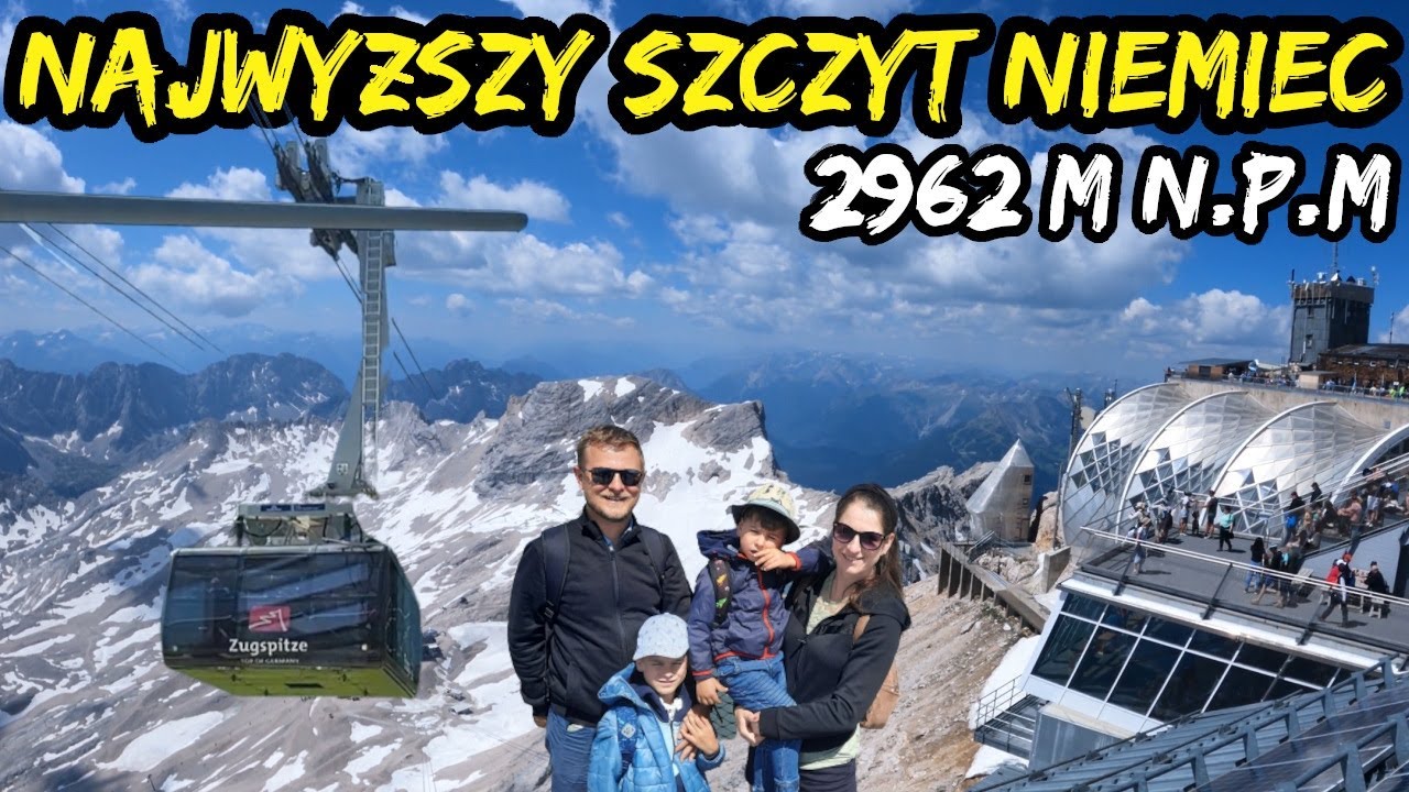 ZUGSPITZE - Najwyższy szczyt Niemiec dla każdego. Piękne ALPY. Bawaria 2023