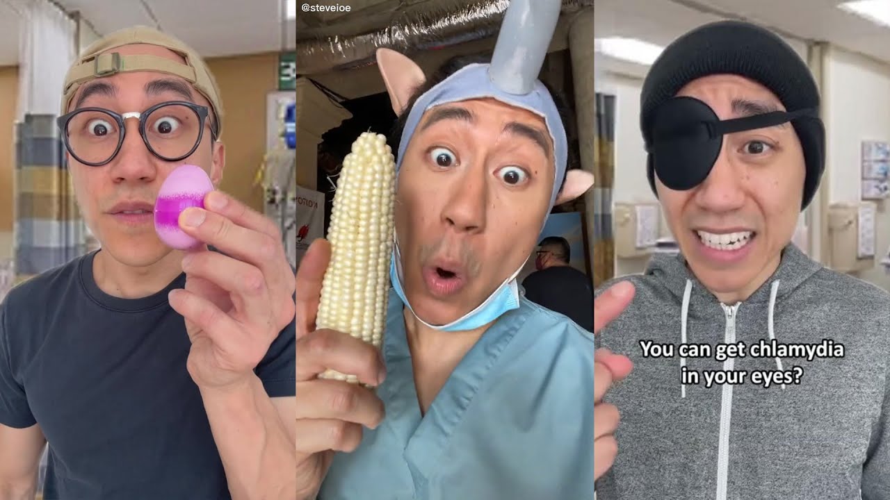 *3 HOURS* of Steveioe Funny TikTok Videos - New Steveioe *Tips From The ER* Compilation