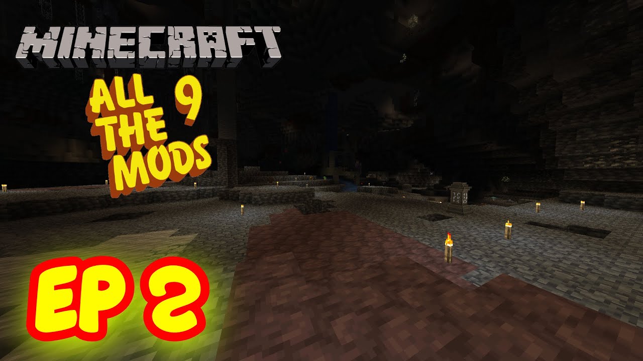 EXPLORACION DE CUEVAS Y RECOGIDA DE MATERIALES - ATM 9 Ep 2 - Serie de mods