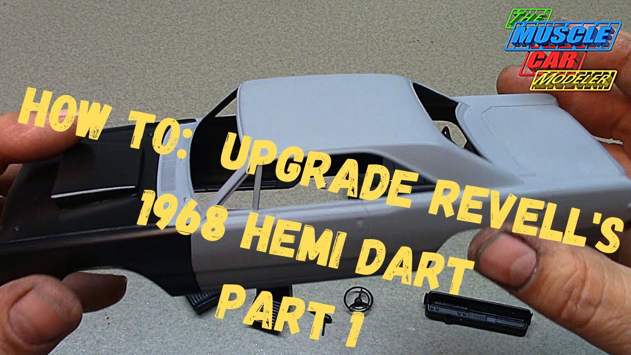 How To: Upgrades to Revell Dodge 1968 426 Hemi Dart! part 1