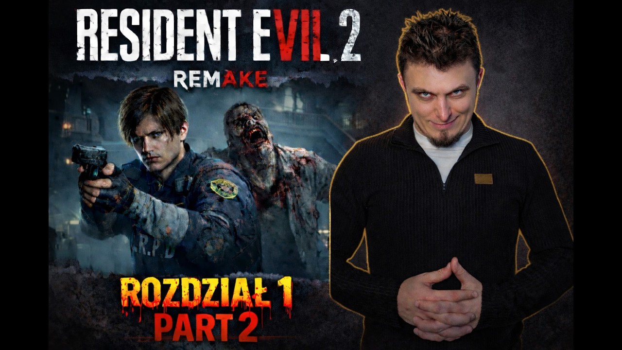 Resident Evil 2 Remake PL Gameplay | Leon | Odcinek 2 || Giveaway w opisie!