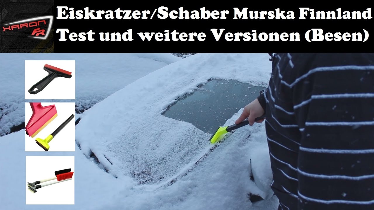 Auto Eiskratzer/Schaber Murska aus Finnland - neue Versionen - Test
