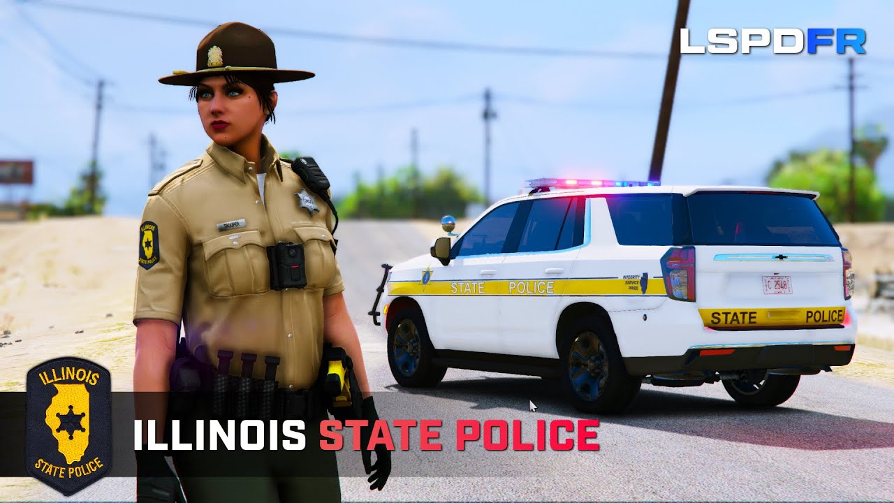 Illinois State Police | Crazy Pursuits | GTA5 LSPDFR