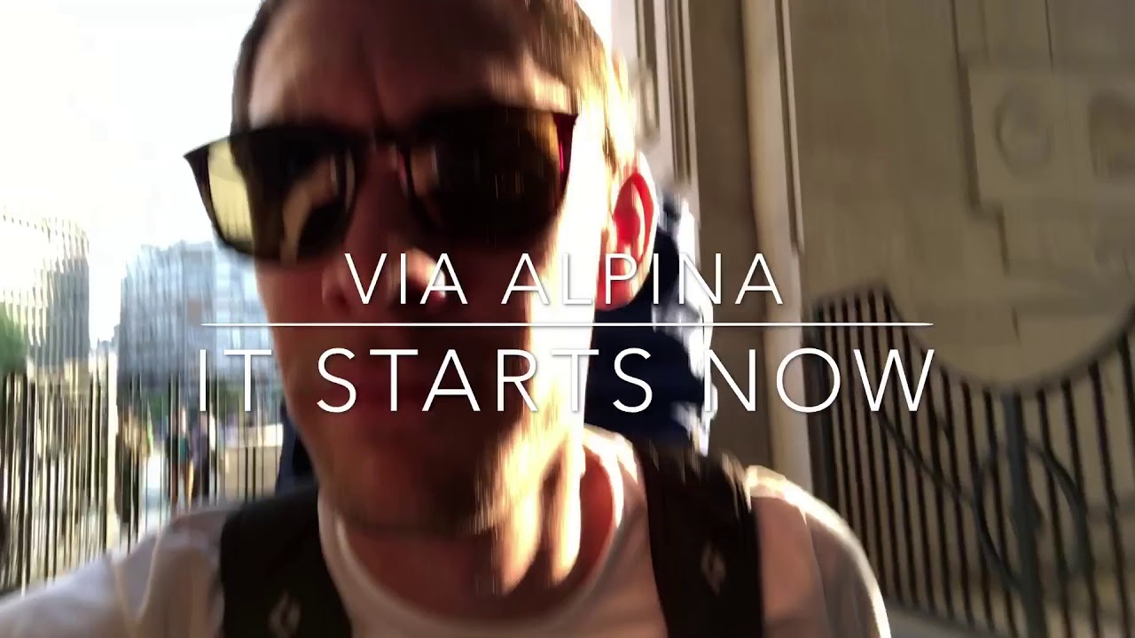 Via Alpina #1 - It starts now
